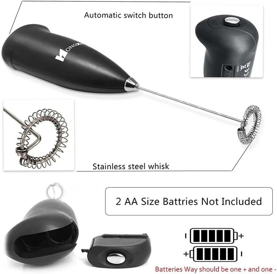 Mini Batidor Mezclador De Pilas Portatil